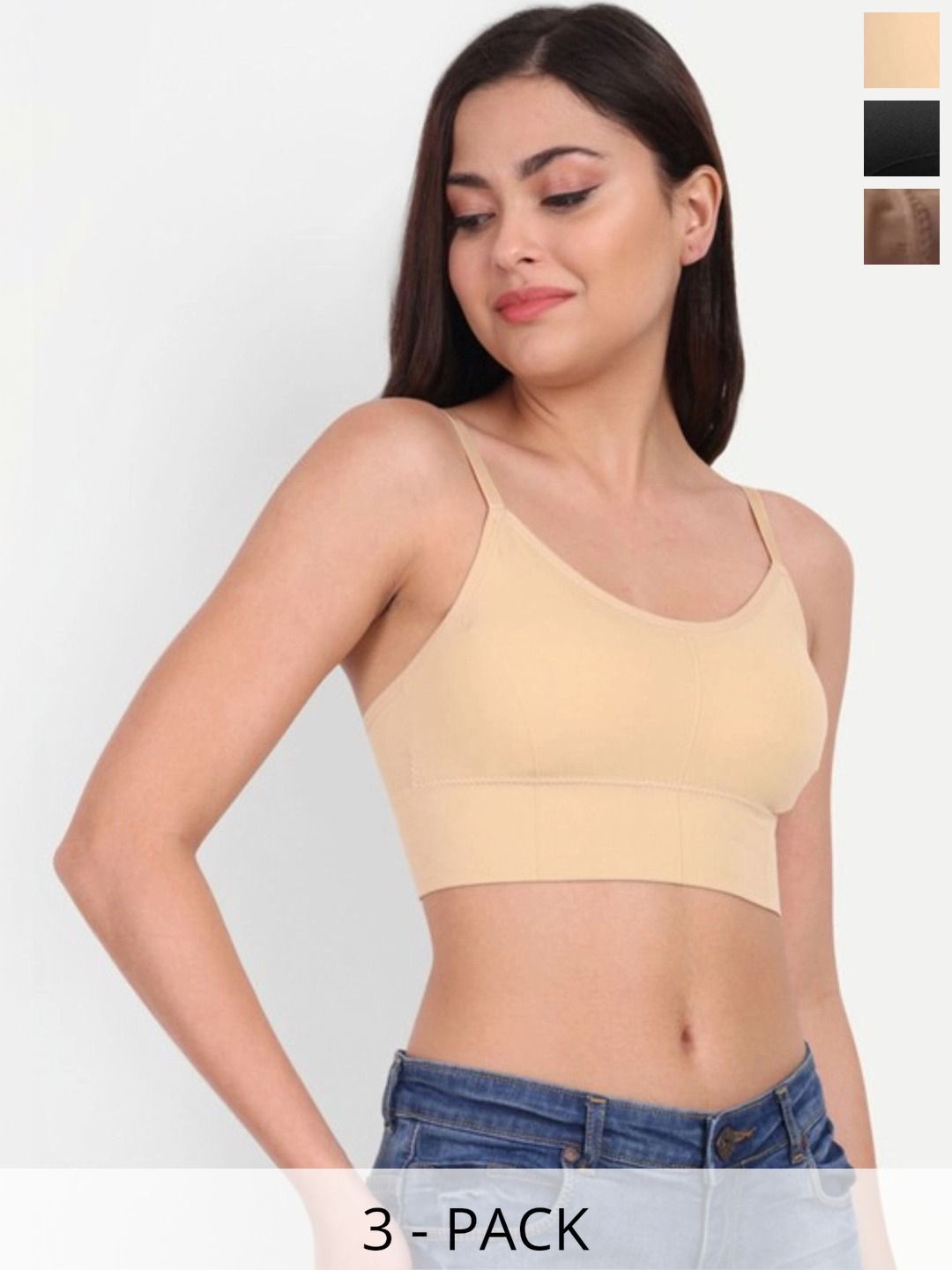 UNDER 1000 Bralette Bra Full Coverage Underwired Lightly Padded-picture-24