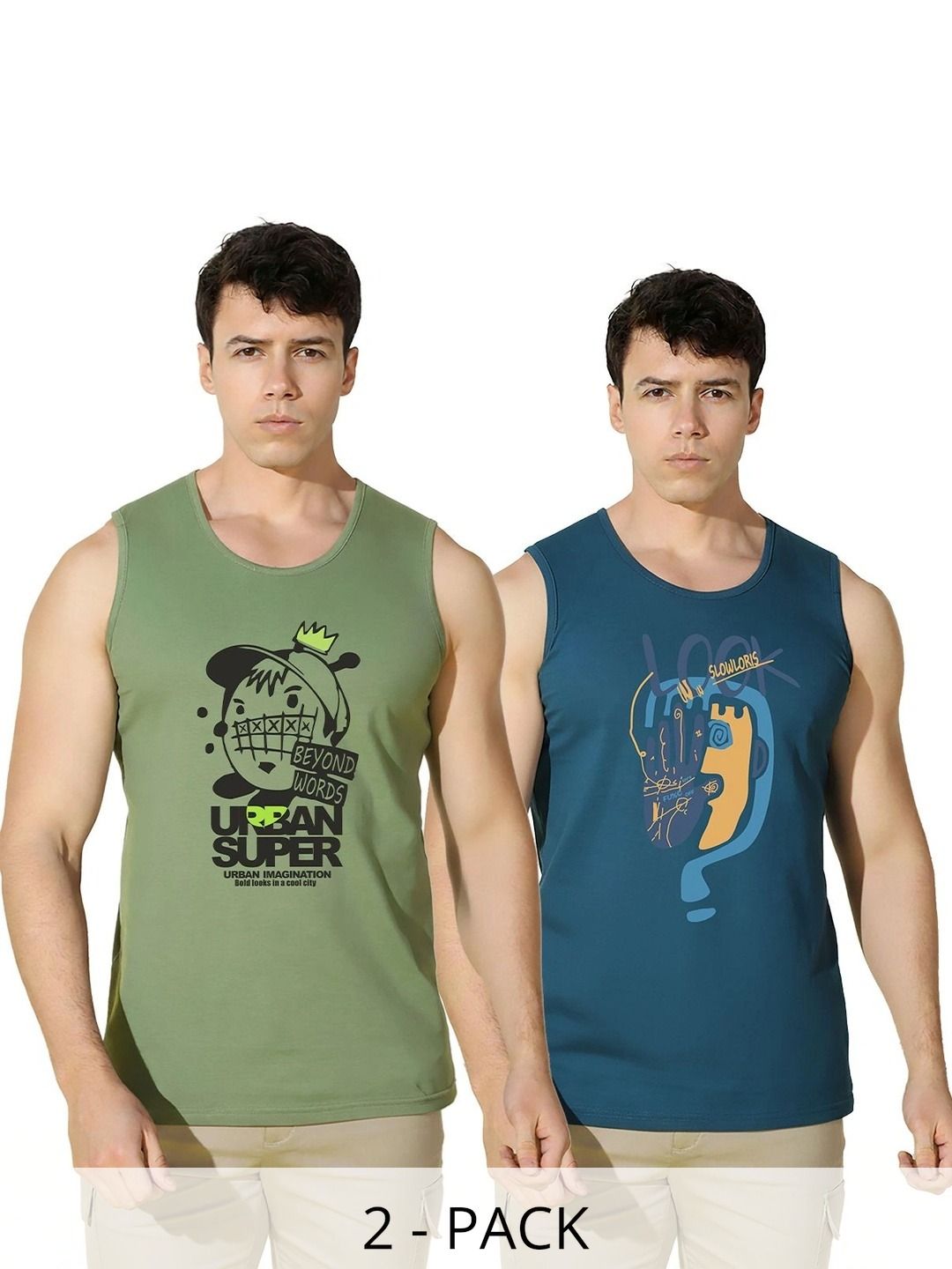 SLOWLORIS Men 2 Printed T-shirt-image-11