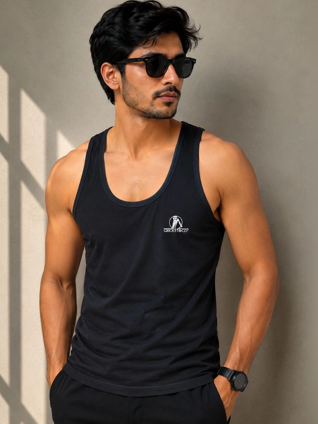 CRICKET & CO. Cotton Gym Vest-picture-21