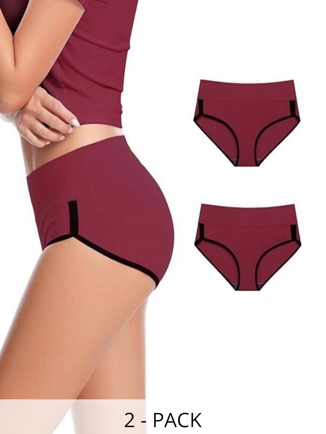 SKYVIEW Women Pack of 2 Cotton Hipster Briefs-picture-26