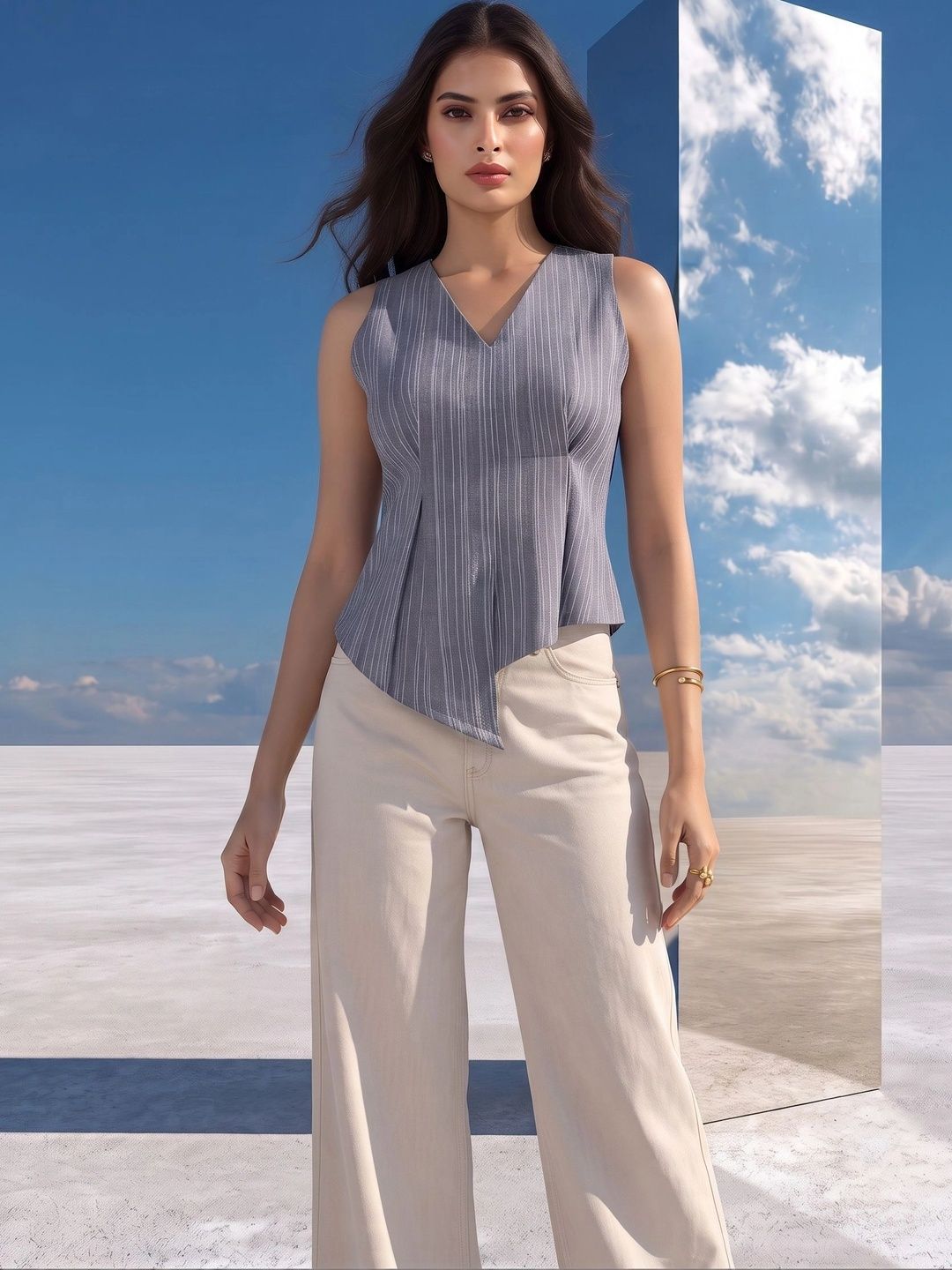 Mamicha Striped Top-picture-55