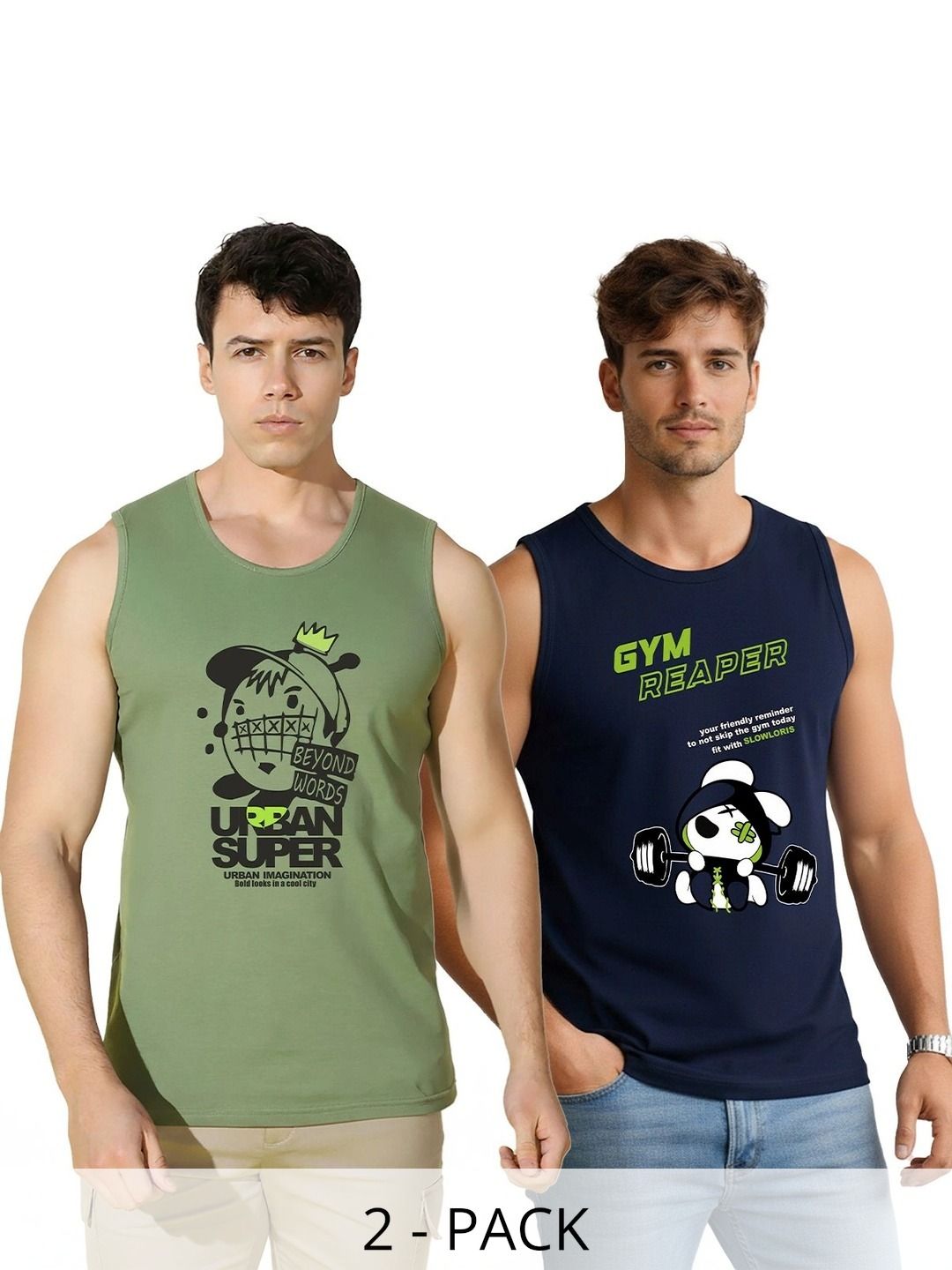SLOWLORIS Men 2 Printed T-shirt-image-13