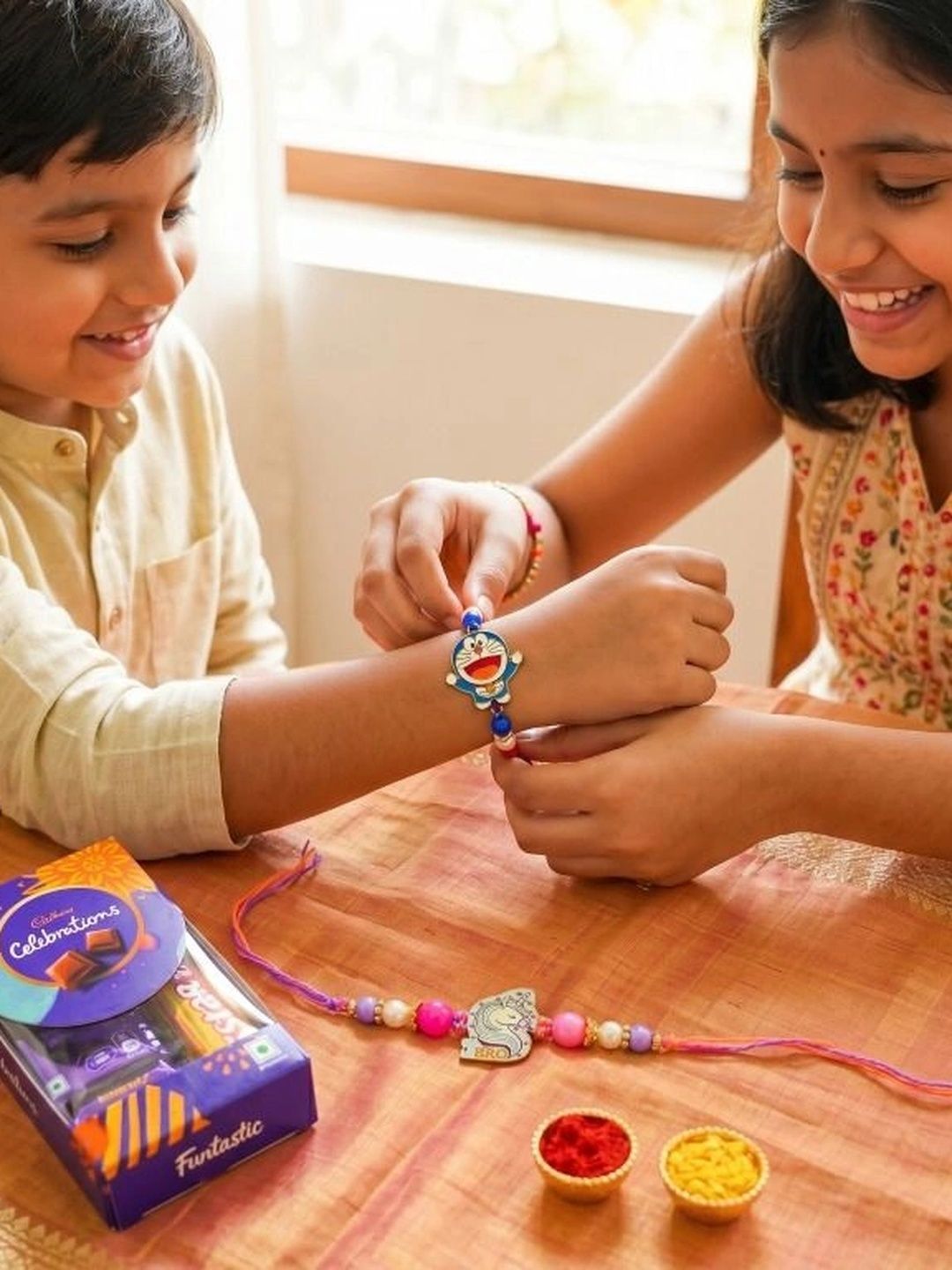 Tiny Shiny Thread Rakhi-picture-22