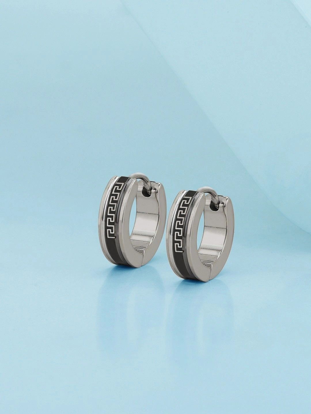 Carlton London Circular Hoop Earrings-picture-31