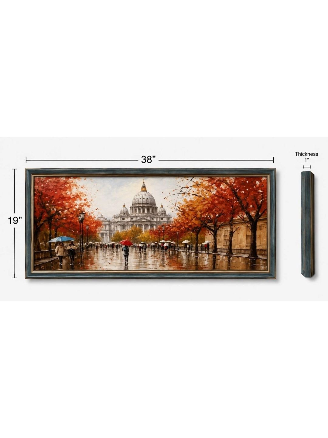 SANJHI KALAKRITI Multicoloured MDF Other Wall Paintings-picture-56