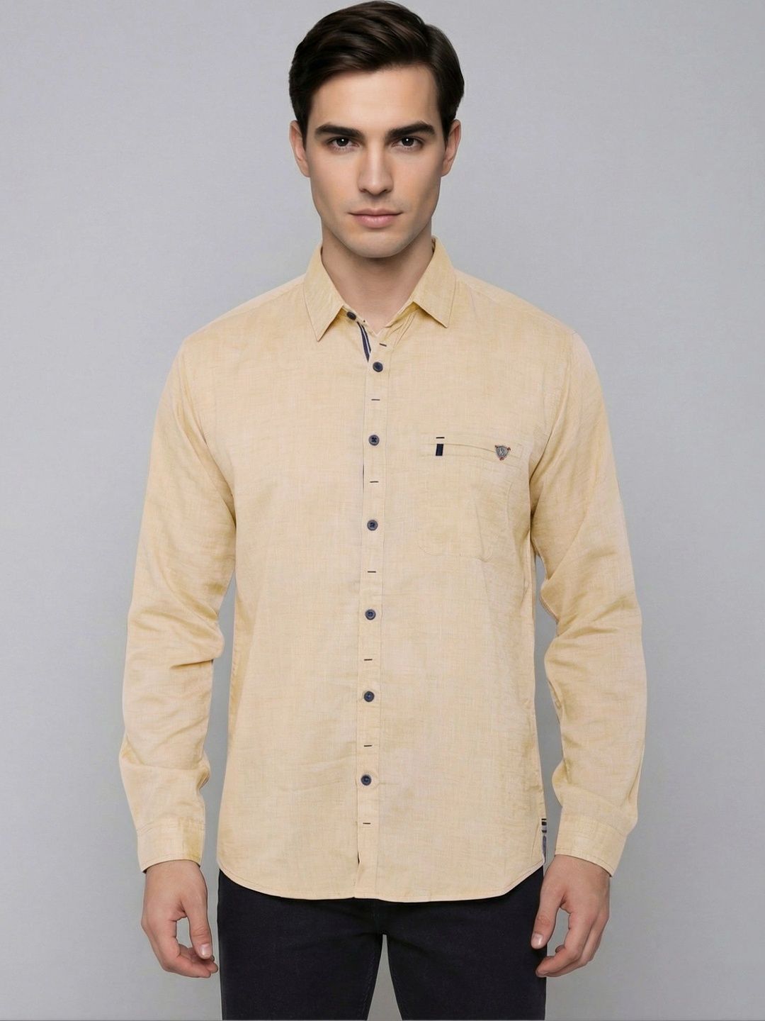Kuons Men Classic Tailored Fit Casual Shirt-image-26