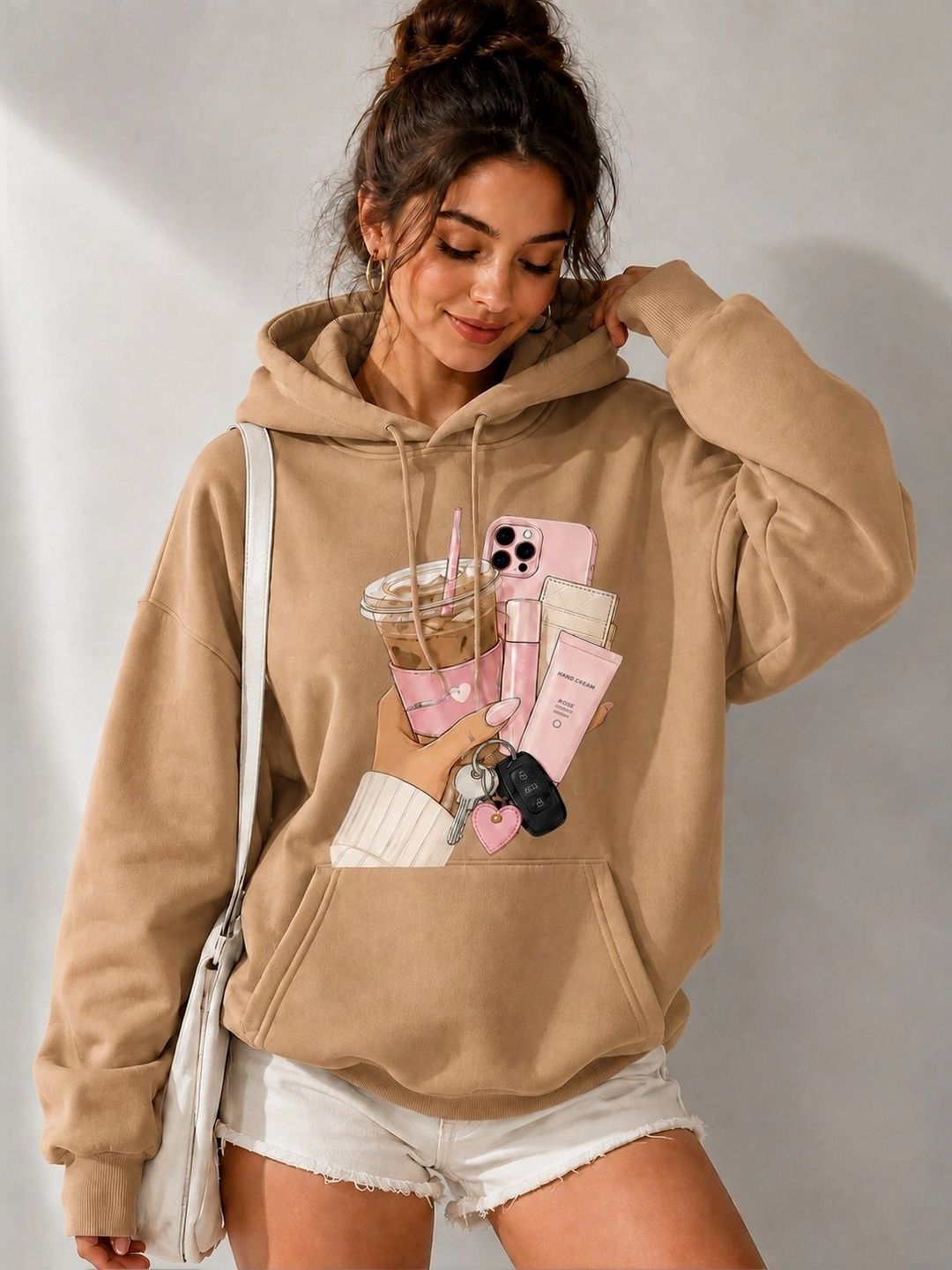 PERSONALITEE Women Printed Hooded Sweatshirt-picture-19
