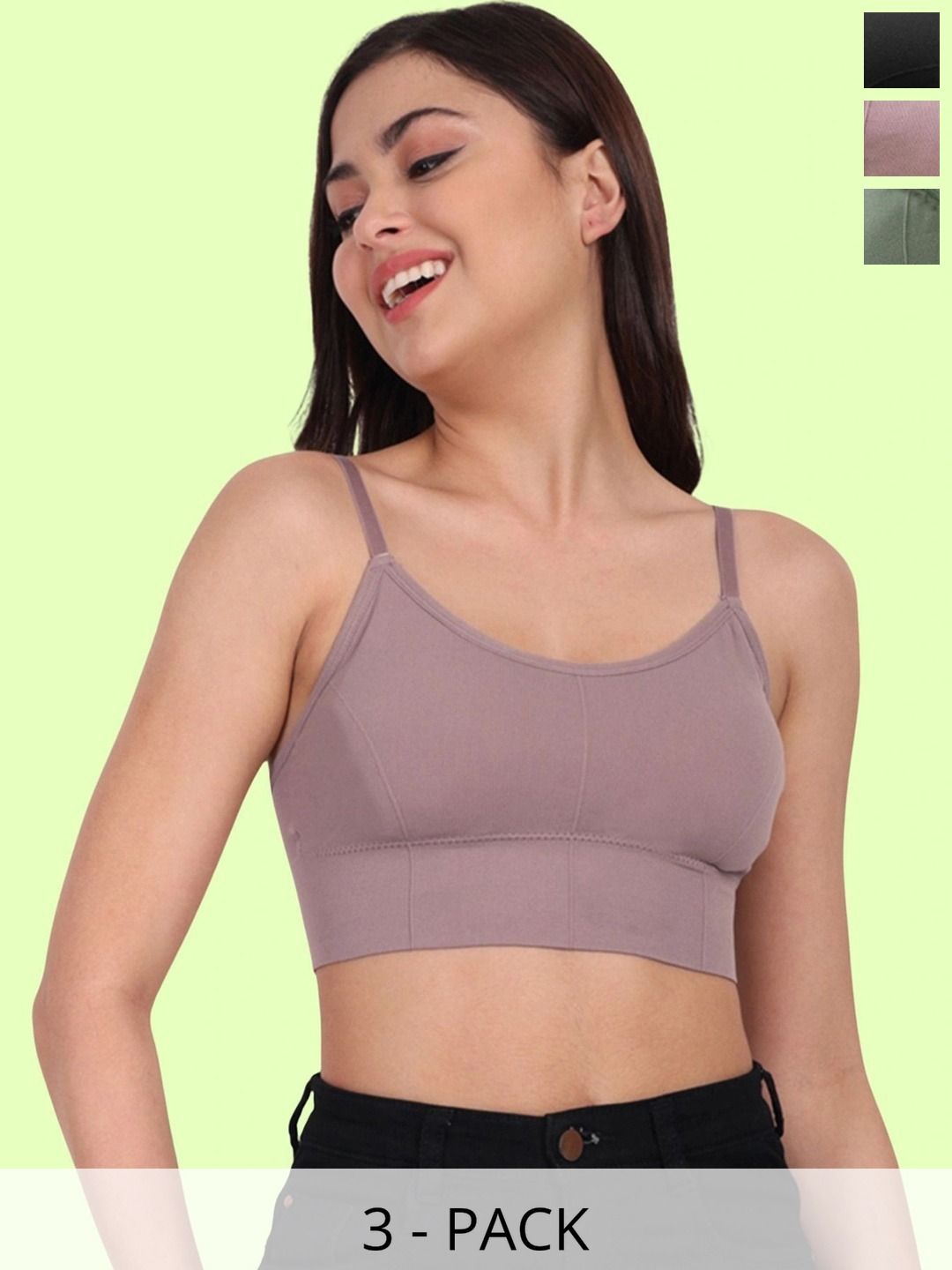 UNDER 1000 Bralette Bra Full Coverage Underwired Lightly Padded-picture-37