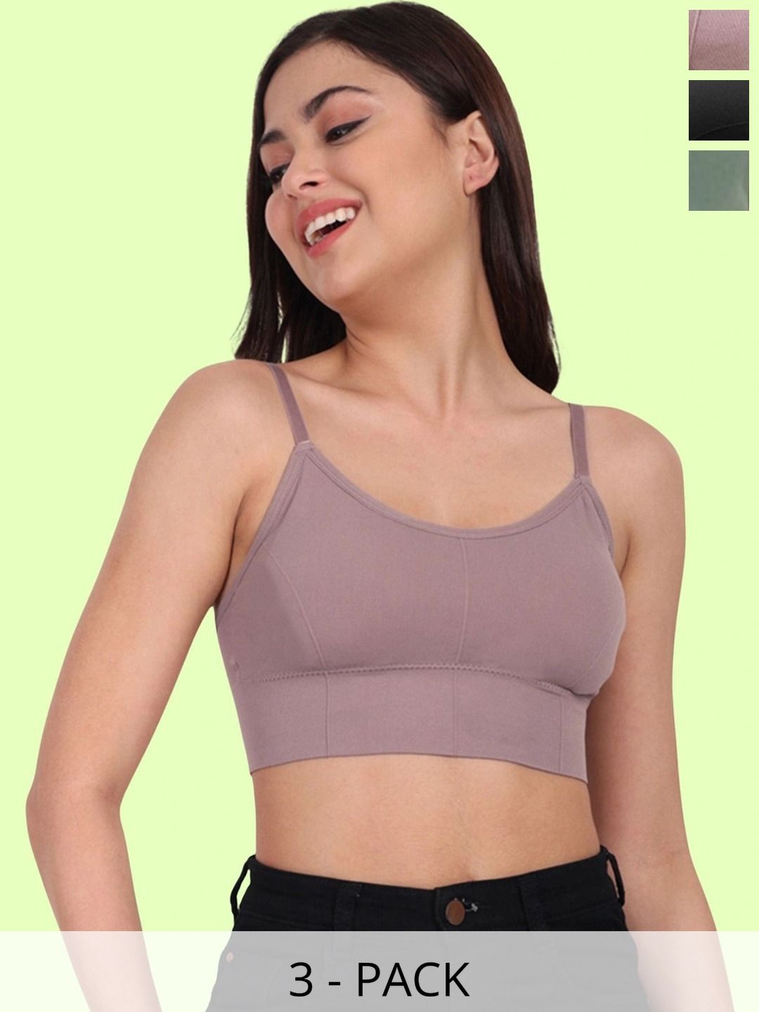 UNDER 1000 Bralette Bra Full Coverage Underwired Lightly Padded-picture-34