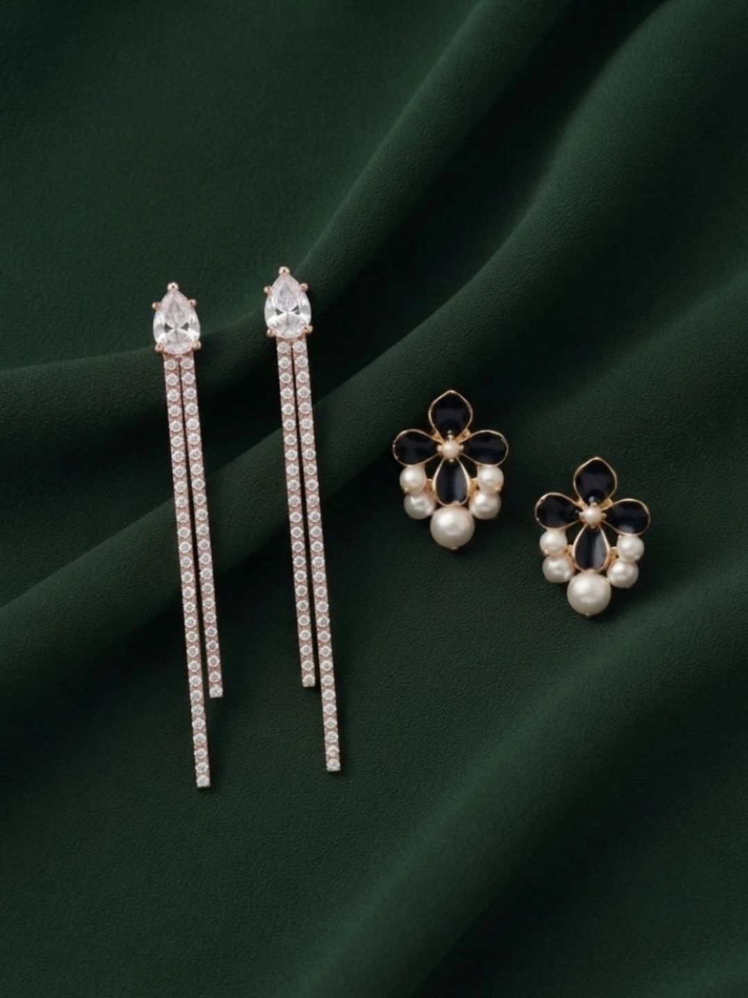 DURATI Floral Studs Earrings-picture-31