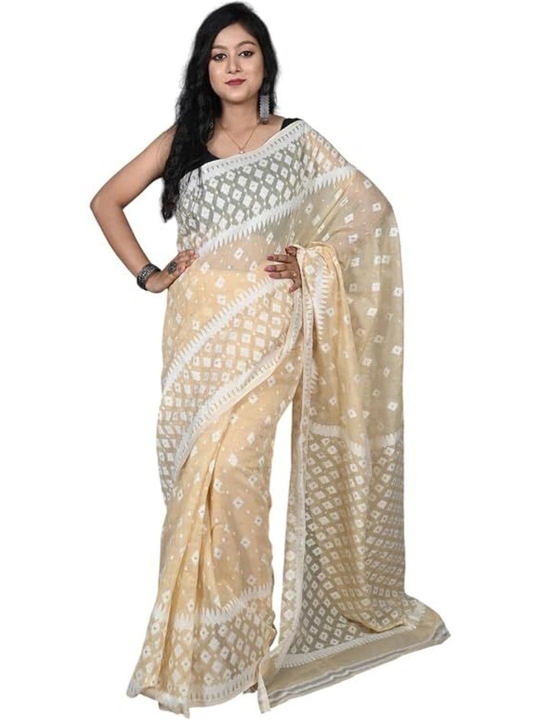 BENGAL LOOMS INDIA Pure Silk Saree-image-49