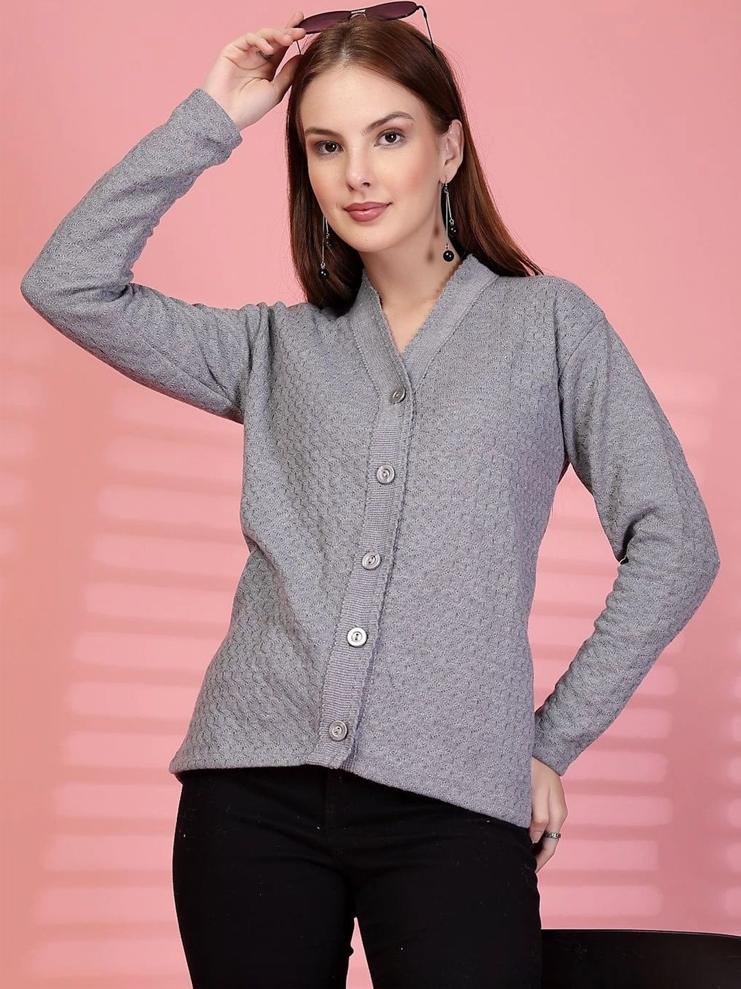 all about you Women Woollen Cardigan-picture-25