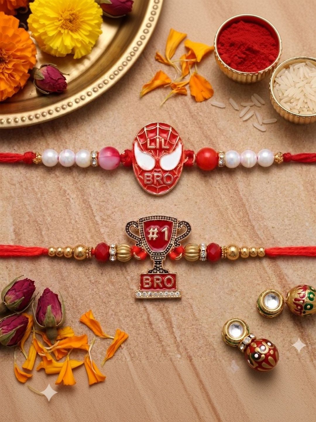 Tiny Shiny Thread Rakhi-picture-32