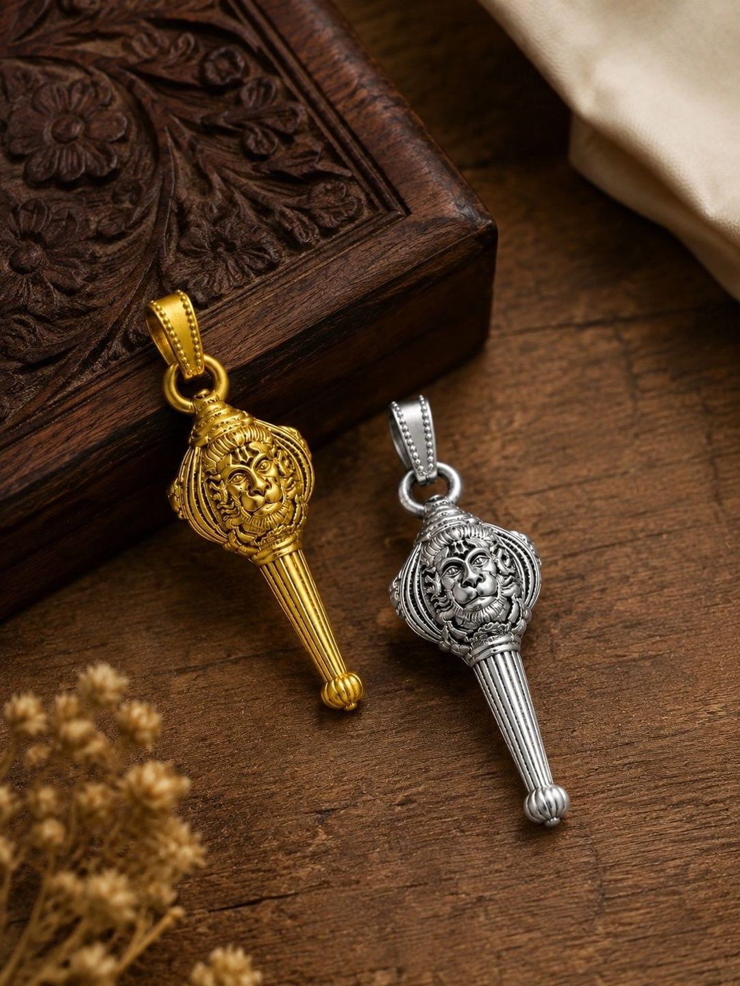 VAMA Men Gold-Plated Antique Necklace-picture-26
