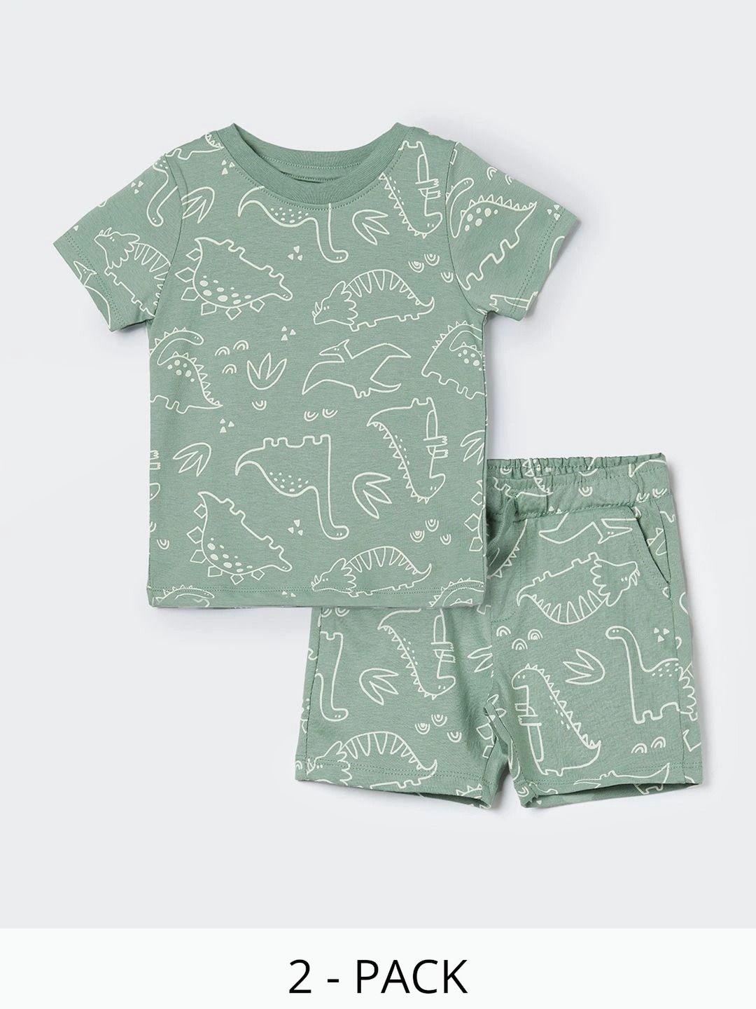 Fame Forever by Lifestyle Boys Printed T-shirt with Shorts-picture-25
