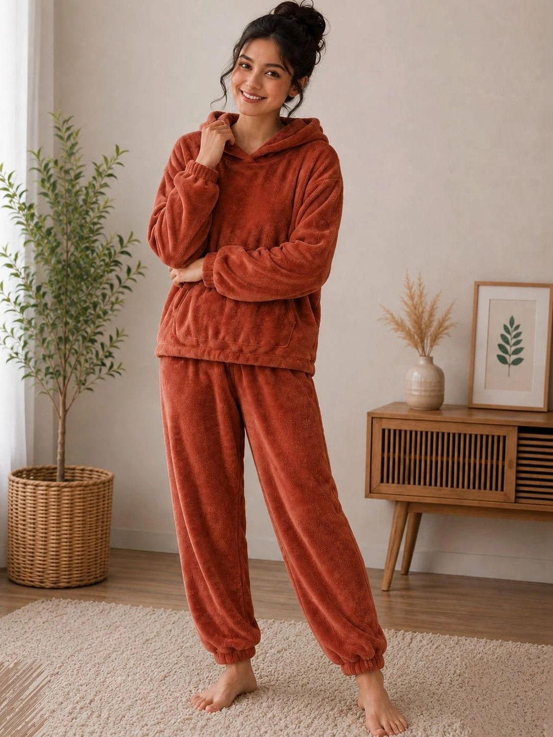 POCKET FRIEND Women Night suit-picture-26