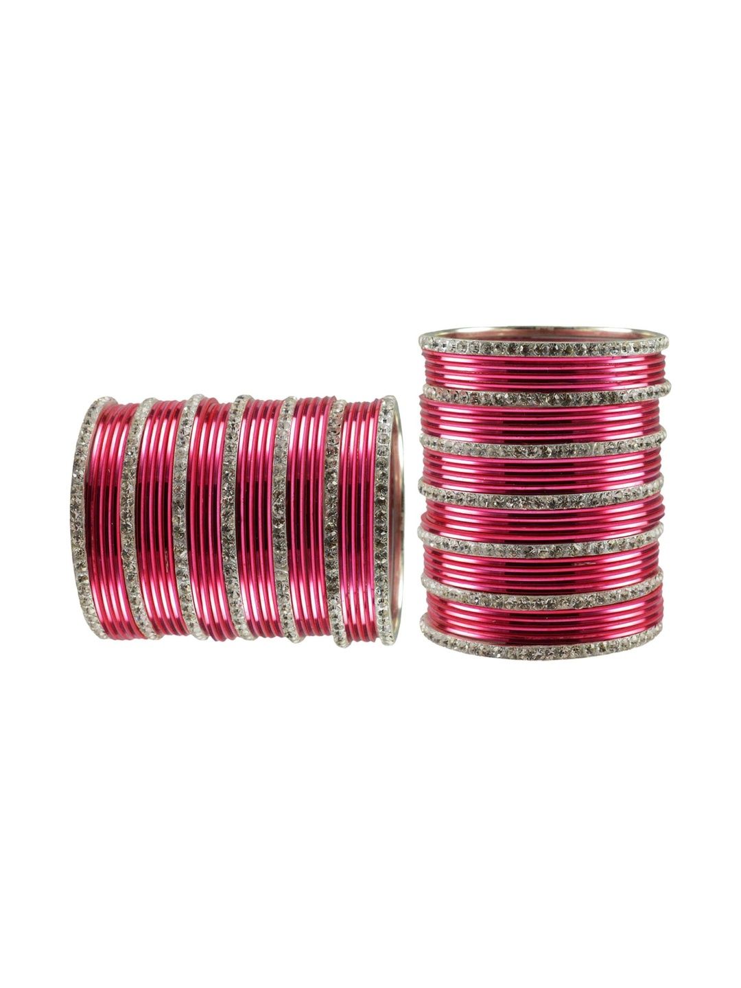 MAYA FASHION Stone Studded & Beaded Bangle-picture-42