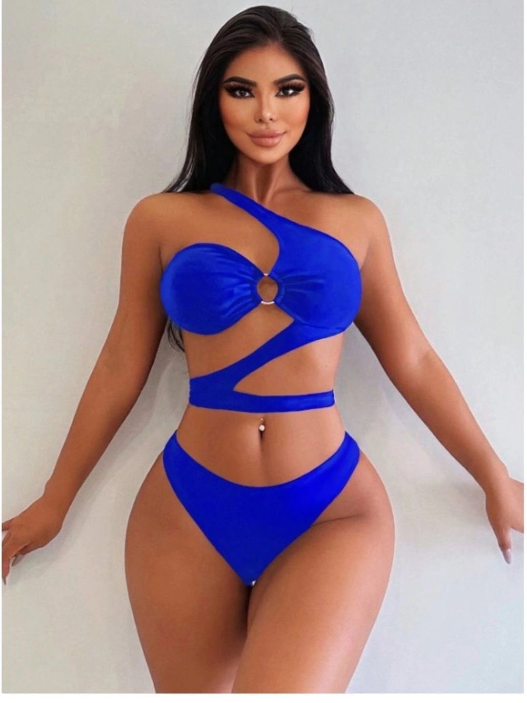Lyca Era One Shoulder Swim Bikini Set-picture-26