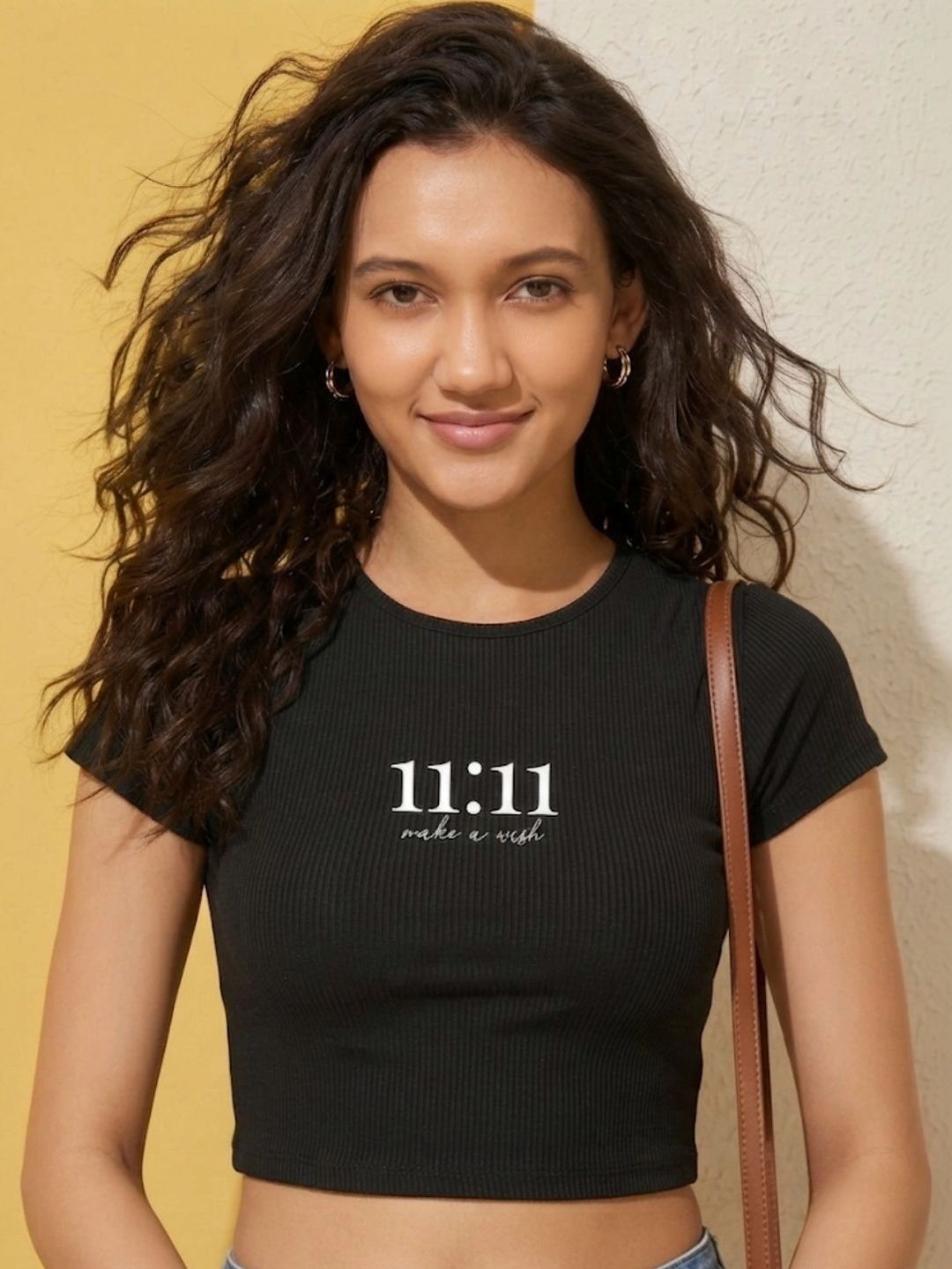 LYNX CLUB Print Crop Top-image-39