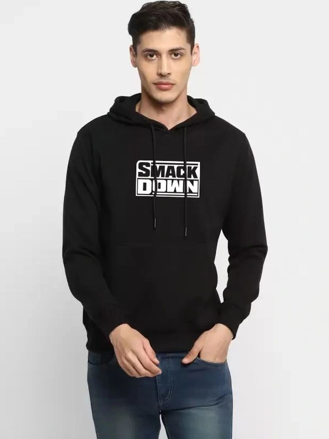Moda Rapido X Organic Chics Men Printed Hooded Sweatshirt-picture-43