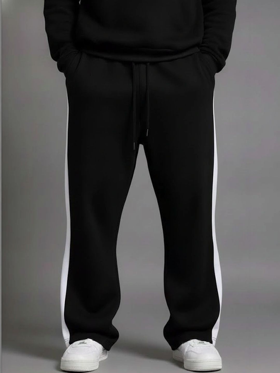 WARCOURT Men Regular Fit Colourblocked Training Track Pants-picture-21