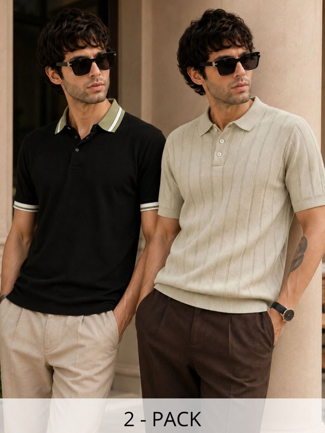 Maniac Men 2 Polo Collar T-shirt-image-46