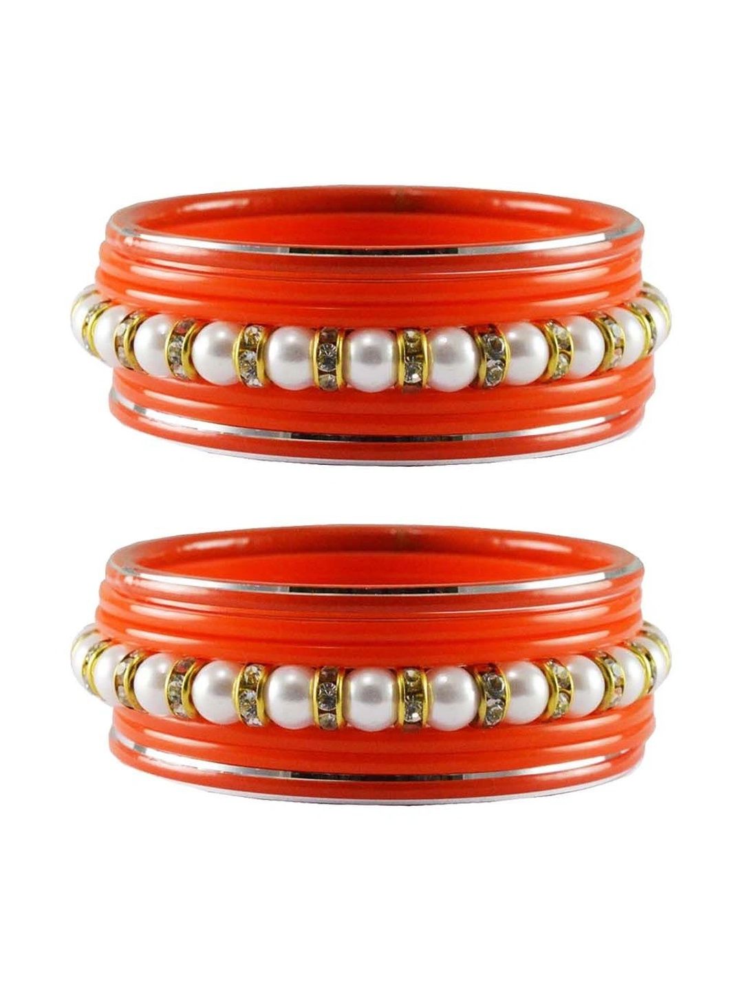 MAYA FASHION Stone Studded & Beaded Bangle-picture-54