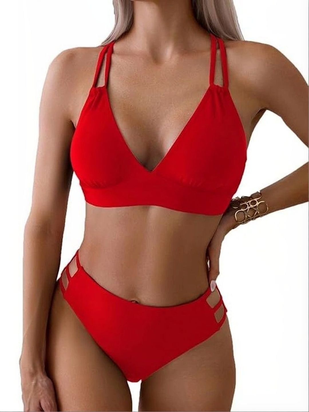Lyca Era V-Neck Swim Bikini Set-picture-8