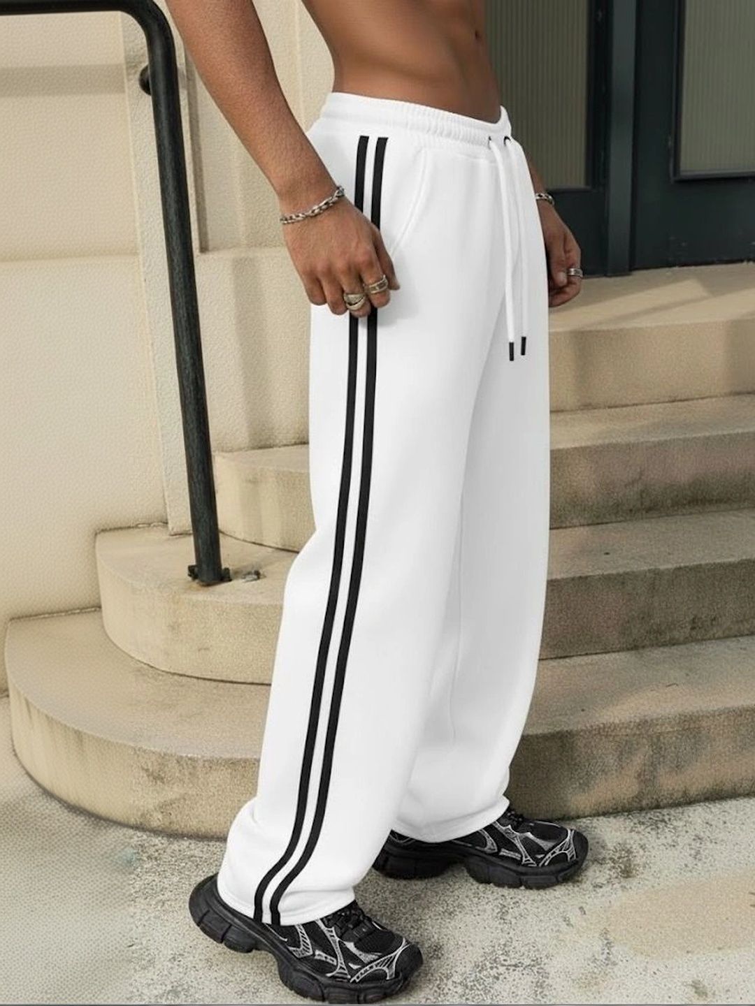 PROGENY Men Regular Fit Training Track Pants-image-34