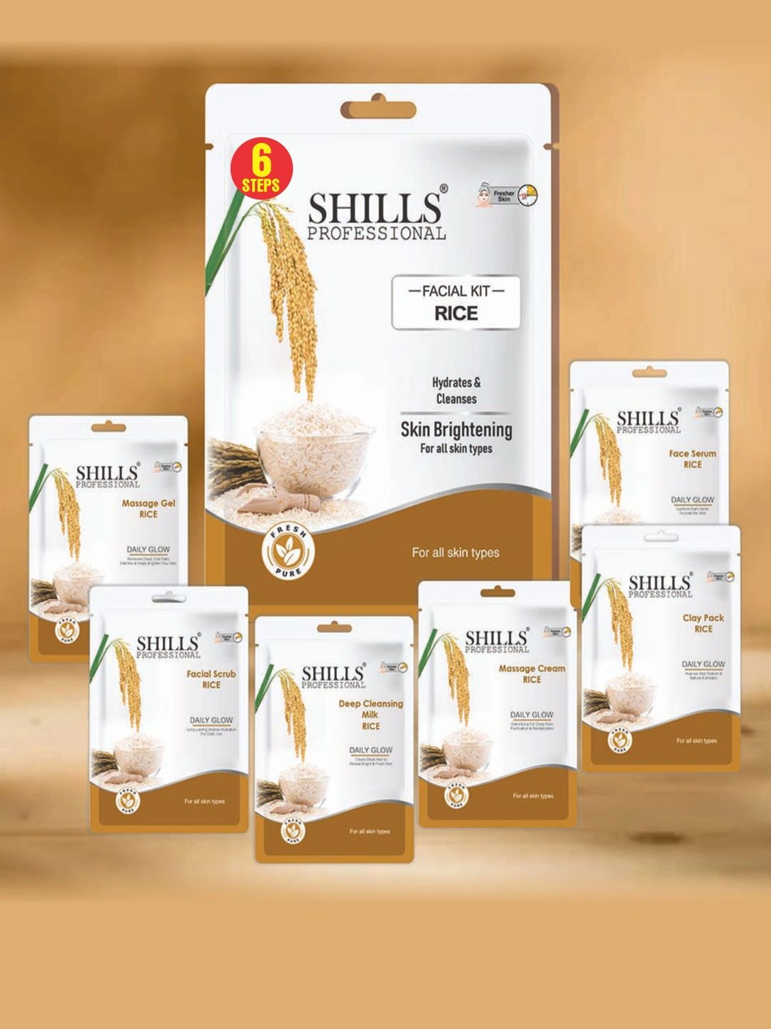 shills professional Rice Facial Kit For Hydration - 90 g-picture-25
