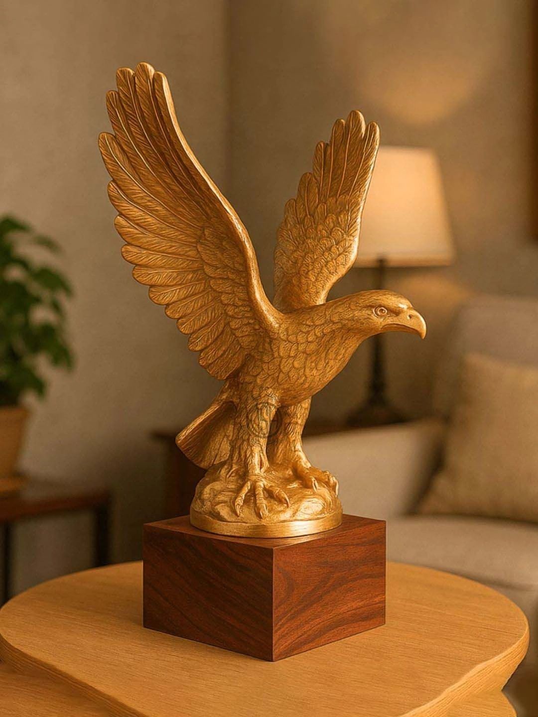 DSH Crafting Your Curiosity Gold-Toned Figurine Showpiece-image-17