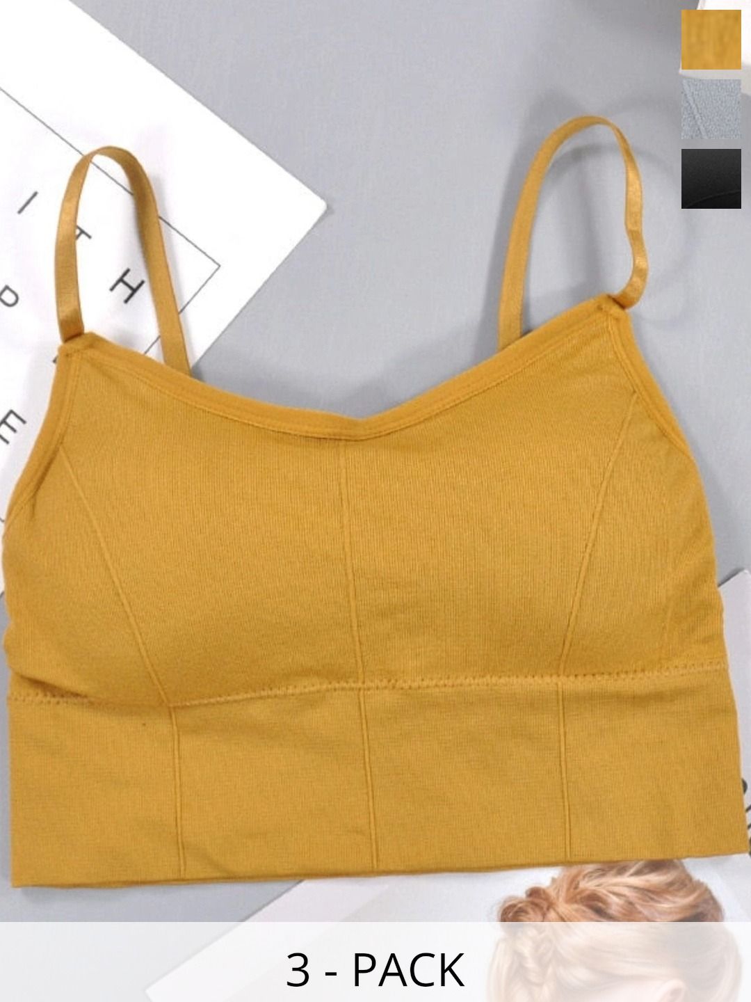 UNDER 1000 Bralette Bra Full Coverage Underwired Lightly Padded-picture-57
