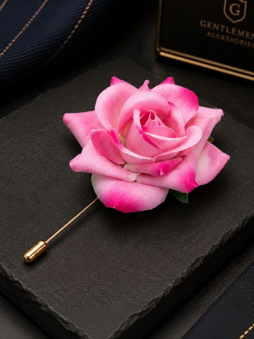 ZITTI Pink Plated Metal Lapel Pin Brooch-picture-41