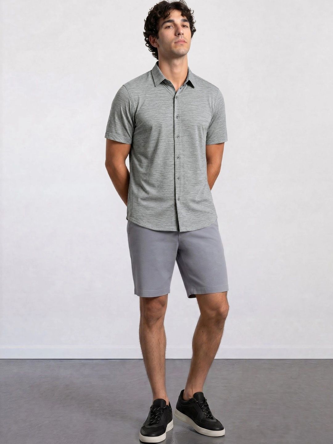 URBAN PERFORMANCE Men Slim Fit Casual Shirt-picture-36