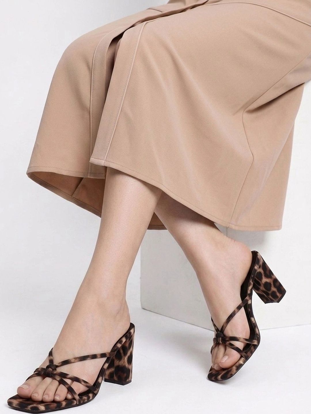 Sole Saga Printed Block Mules-picture-40