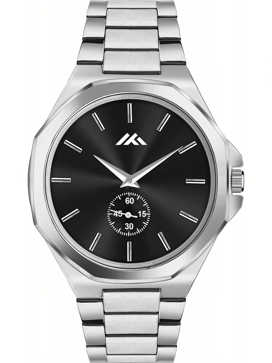 TREX Men Brass Dial & Stainless Steel Bracelet Style Straps Analogue Watch MT-841-picture-2