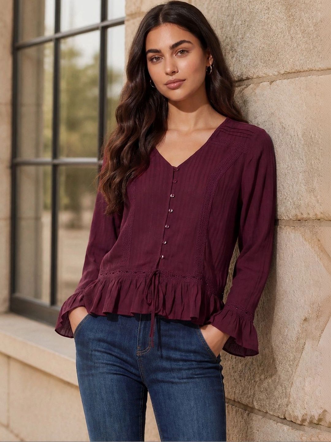 Fame Forever by Lifestyle Ruffles Top-picture-30