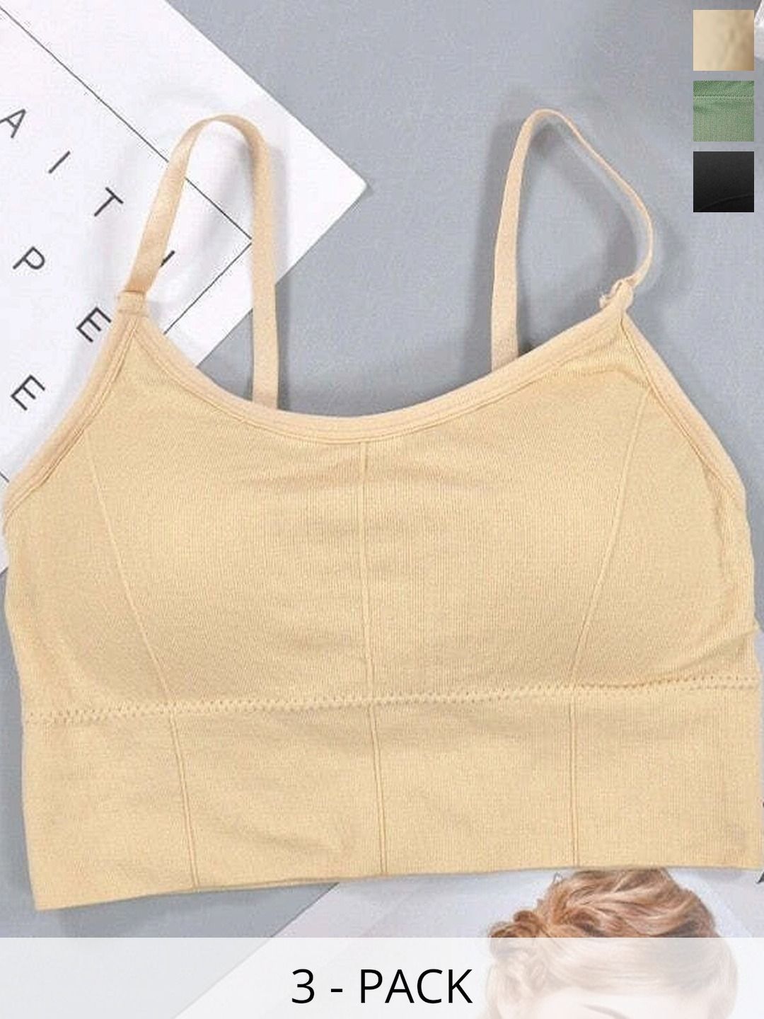 UNDER 1000 Bralette Bra Full Coverage Underwired Lightly Padded-picture-19