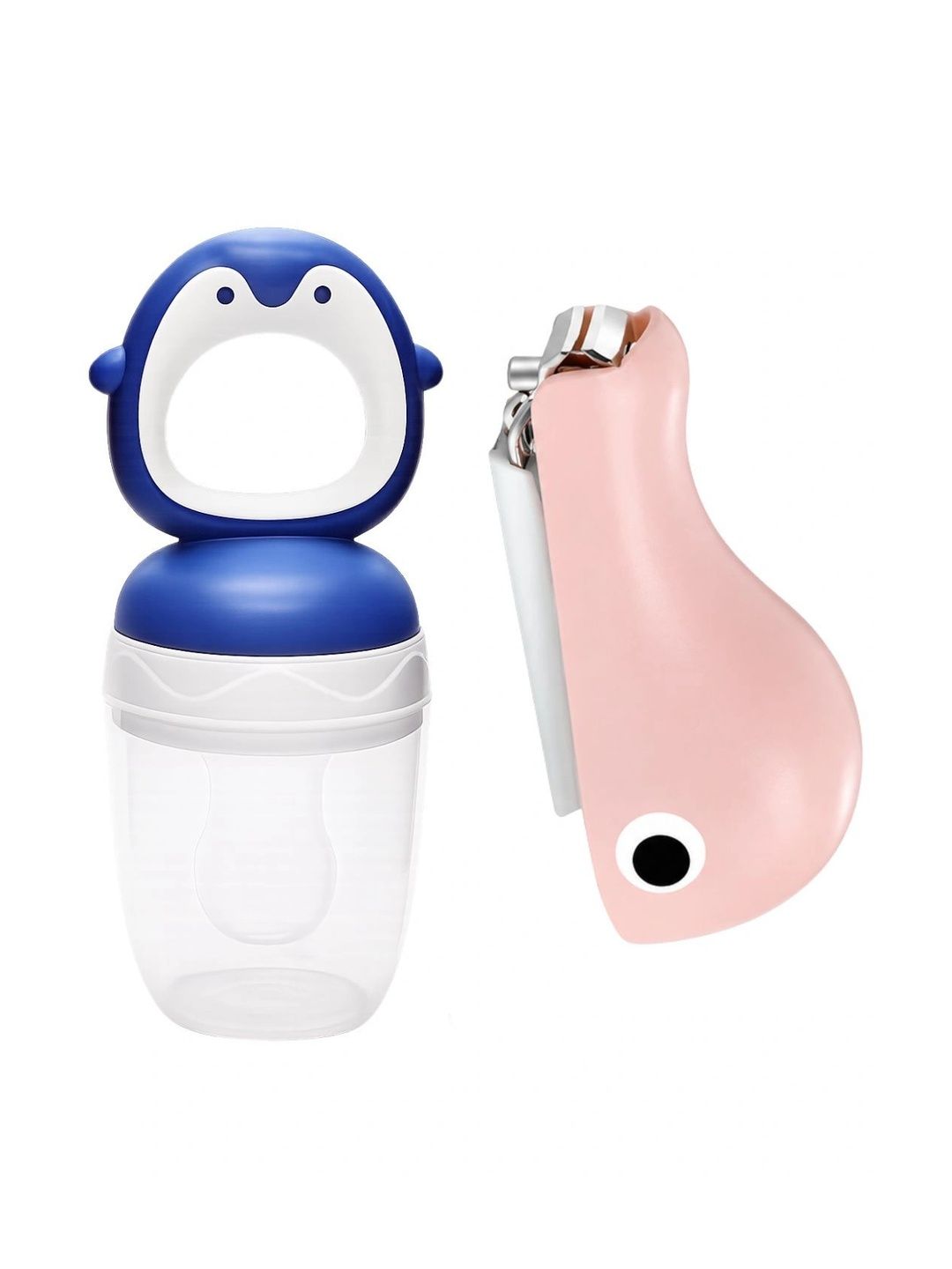 Crescent Set of 2 Baby Fruit Food Feeder Nibbler, Nail Cutter Combo-picture-13