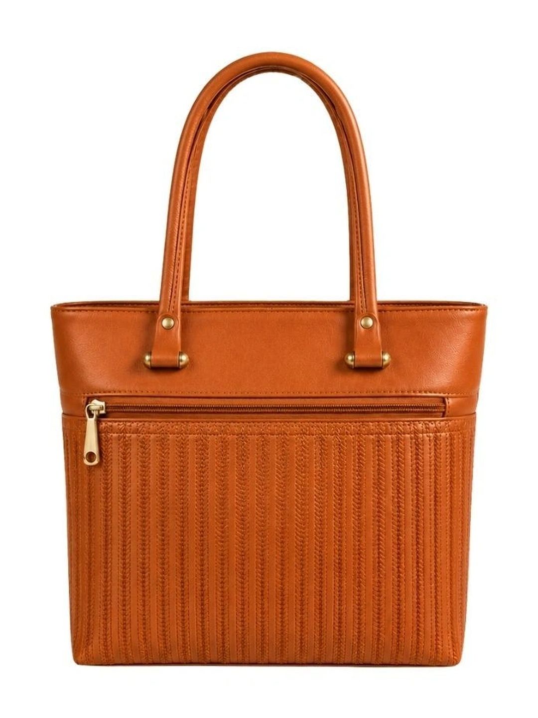 TURBOMAX Textured PU Structured Tote Bag-picture-22