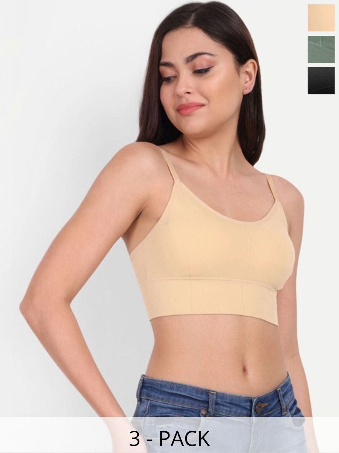 UNDER 1000 Bralette Bra Full Coverage Underwired Lightly Padded-picture-29