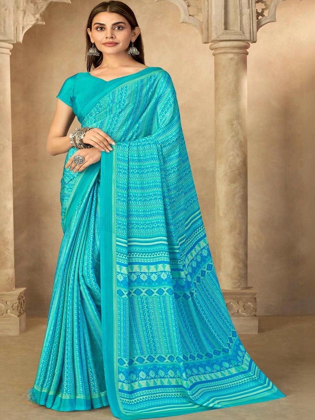all about you Pure Crepe Saree-picture-45
