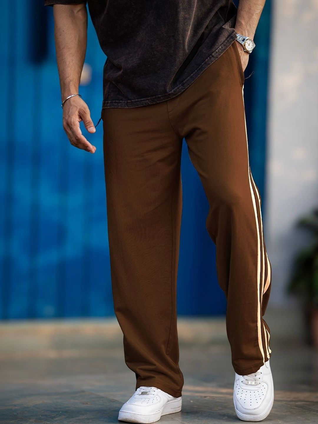 Maniac Men Baggy Training Track Pants-picture-35