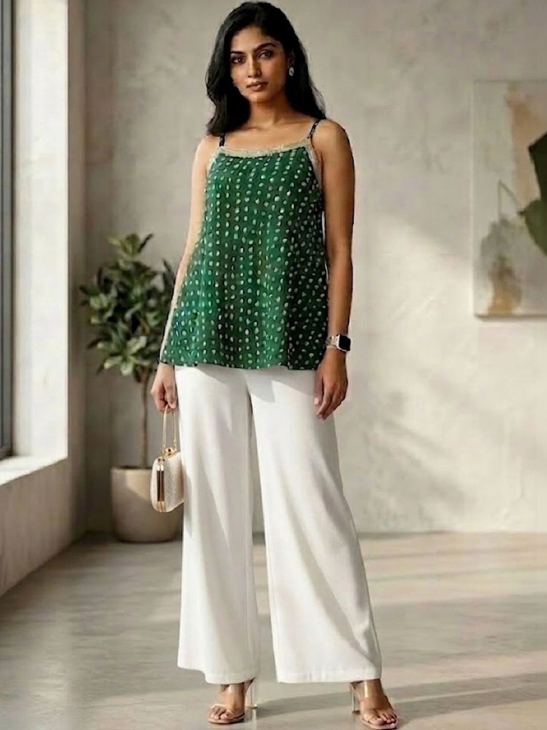 Anouk Mirage Polka Dot Print Top-picture-23