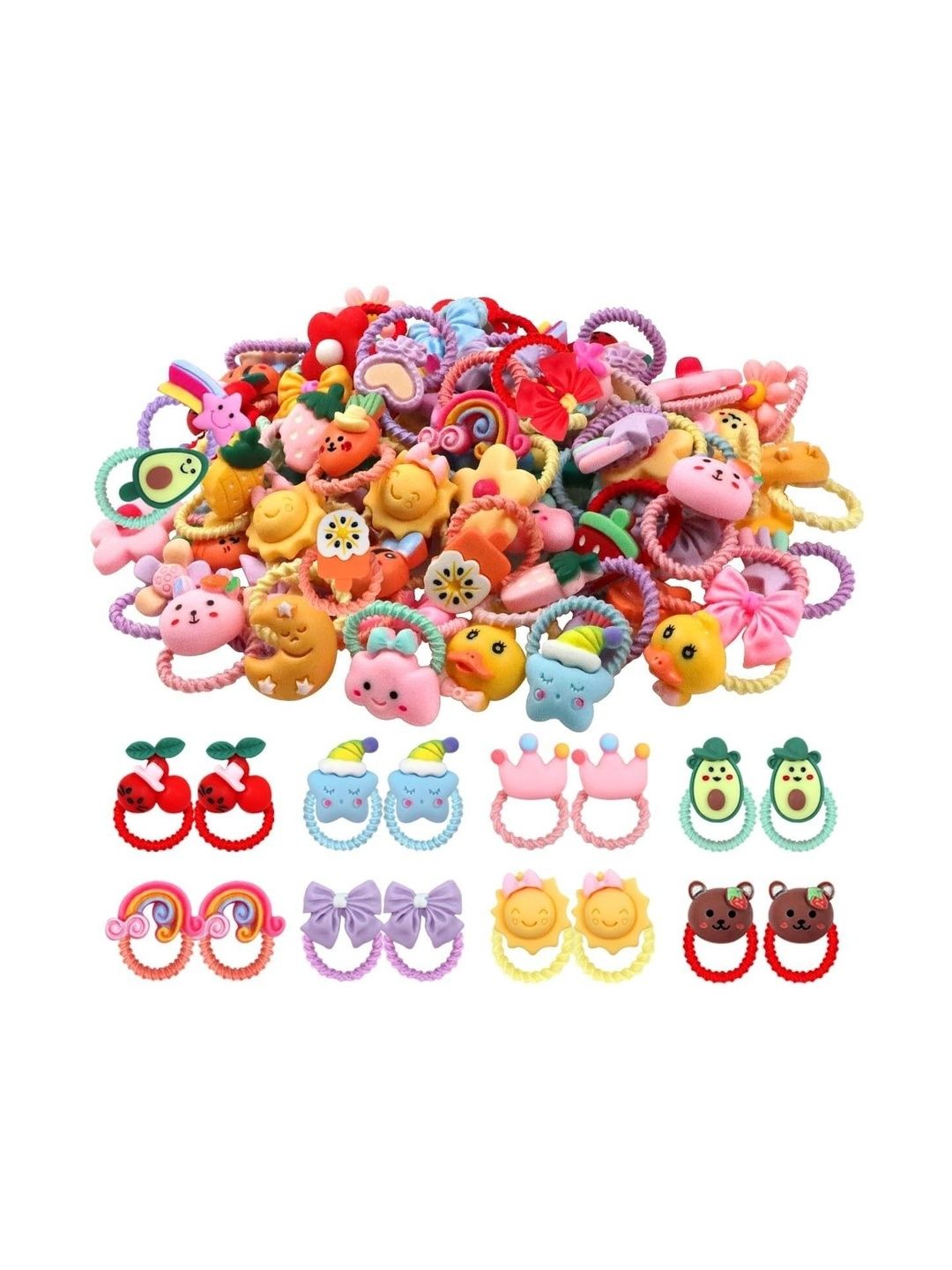 TorontoCN Women Embellished Ponytail Holders-picture-22