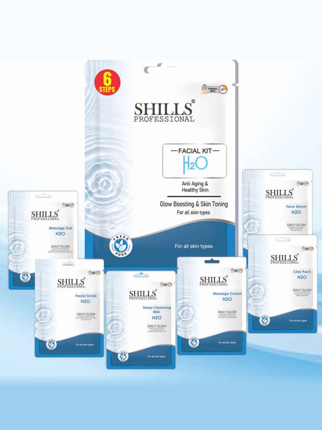 shills professional H2O Facial Kit For Anti Aging - 90 g-image-14