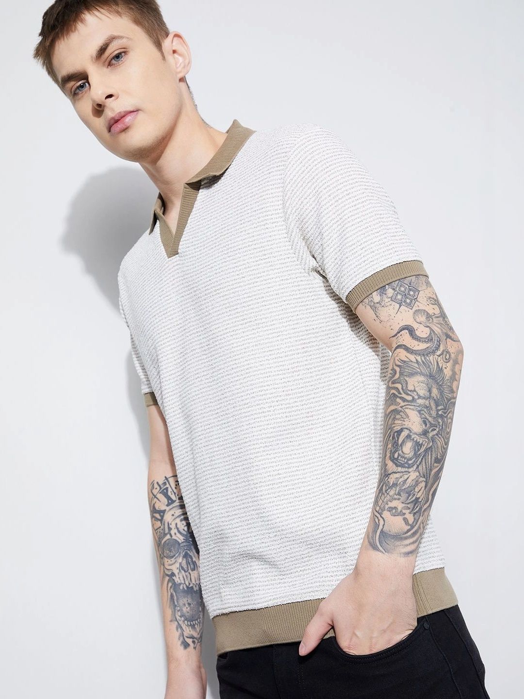 Forca by Lifestyle Men Polo Collar T-shirt-picture-10