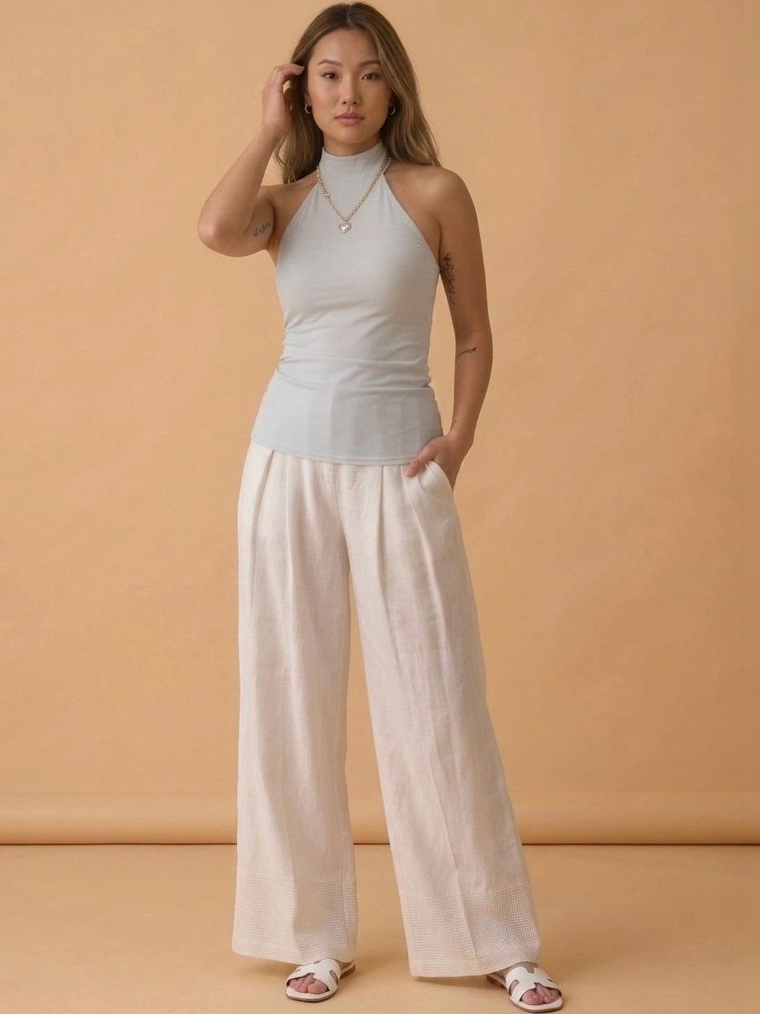 KORRAJ Halter Neck Tank Top-picture-10
