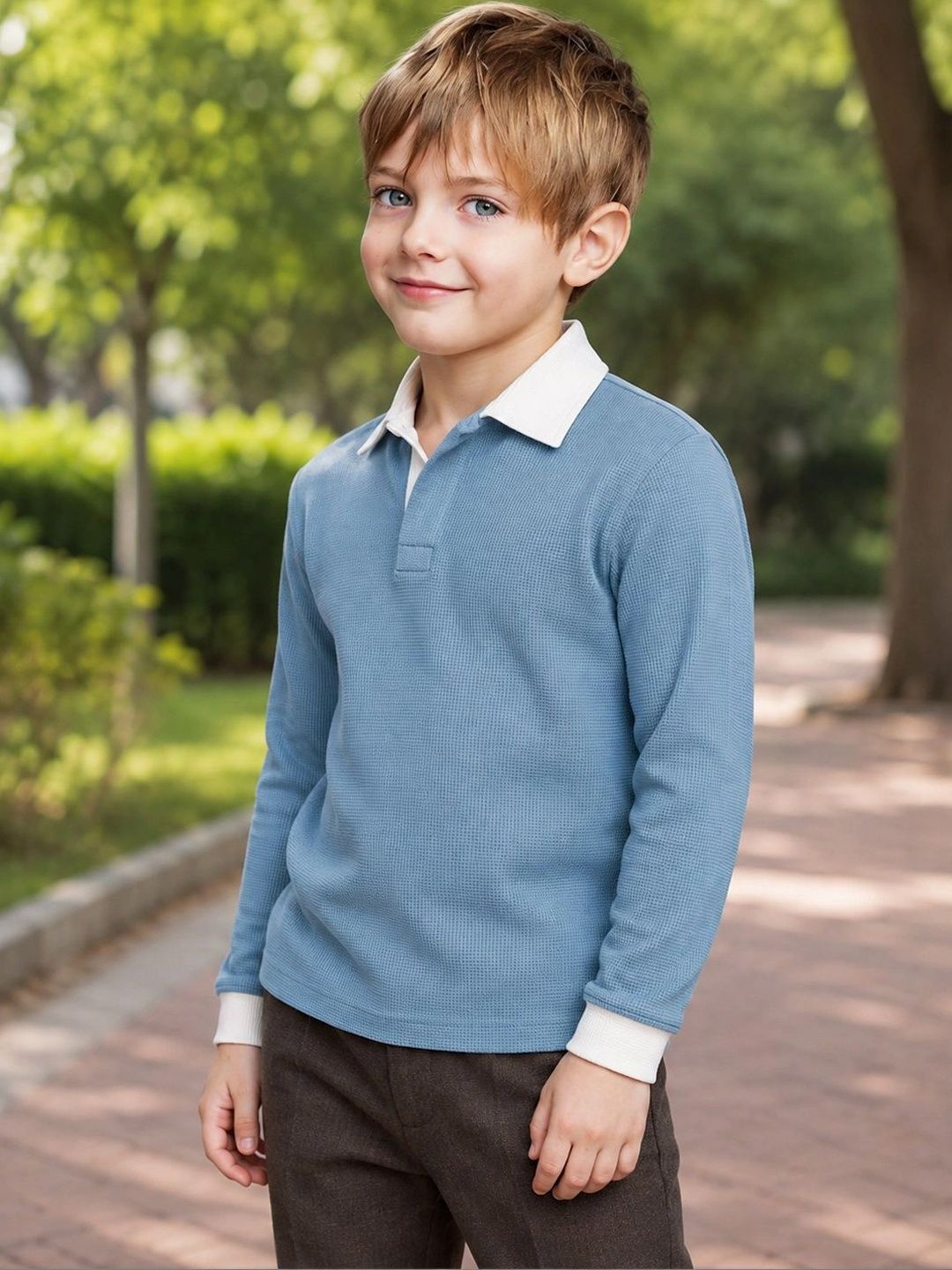 Friskers Boys Polo Collar T-shirt-image-22