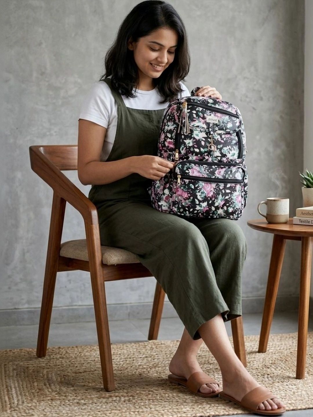 zerus women embellished backpack